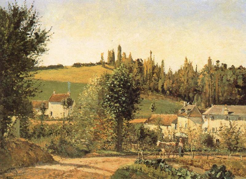 Camille Pissarro Pang map neighborhoods Schwarz